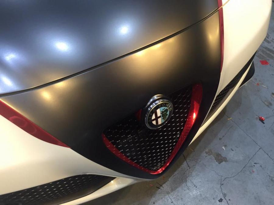  Alfa Romeo 4C by Impressive Wrap 2016 года  (фото 11 из 12)